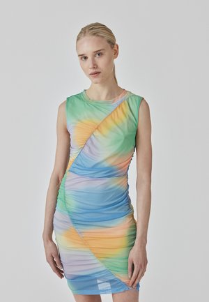 Modström DINNE PRINT DRESS - Robe de jour - rainbow blur
