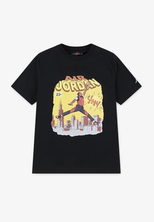 COMIC SLAM - Printtipaita - black
