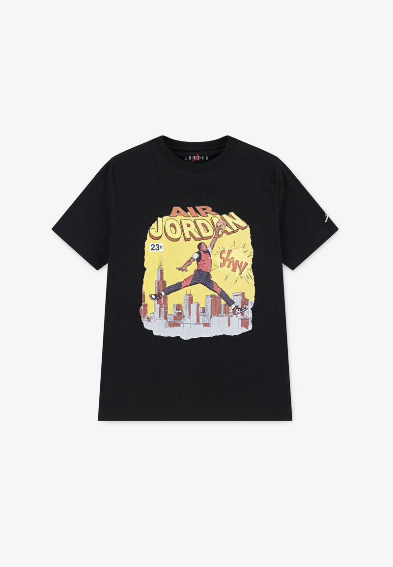 Jordan COMIC SLAM - Marškinėliai su spaudiniu - black