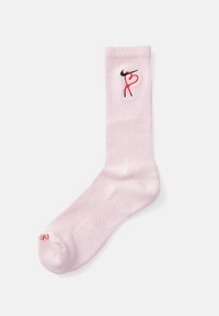 UNISEX - Socks - pink foam/university red/black