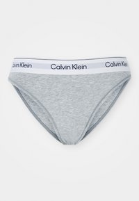 HIGH LEG TANGA ICON - Trumpikės - grey heather