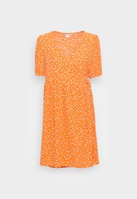 Não selecionado, orange