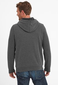 TOG24 TIMBLE - Zip-up sweatshirt - dark grey marl