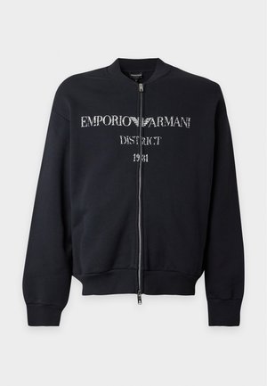 Emporio Armani, Φούτερ με φερμουάρ - dark navy