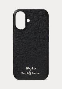 LEATHER MAGSAFE IPHONE 16 CASE UNISEX - Étui à portable - black