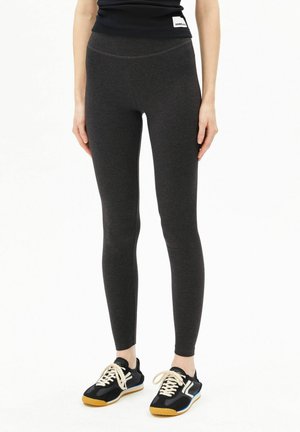 FARIBAA - Legging (type pantalon) - steel melange