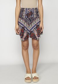 Koroshi SHORT  - A-linjainen hame - navy