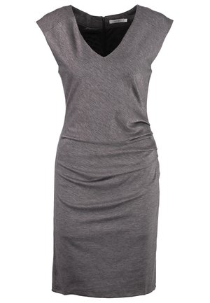 Shift dress - mottled dark grey