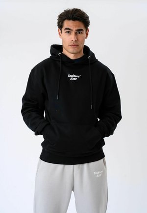 Toujours Actif, APRÈS HEAVY HOODIE - Kapuutsiga pusa - black