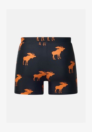 Swedemount, FOREST SWIM TRUNK - Caleçon de bain - black elk