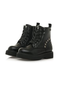 mtng Botines con cordones - black