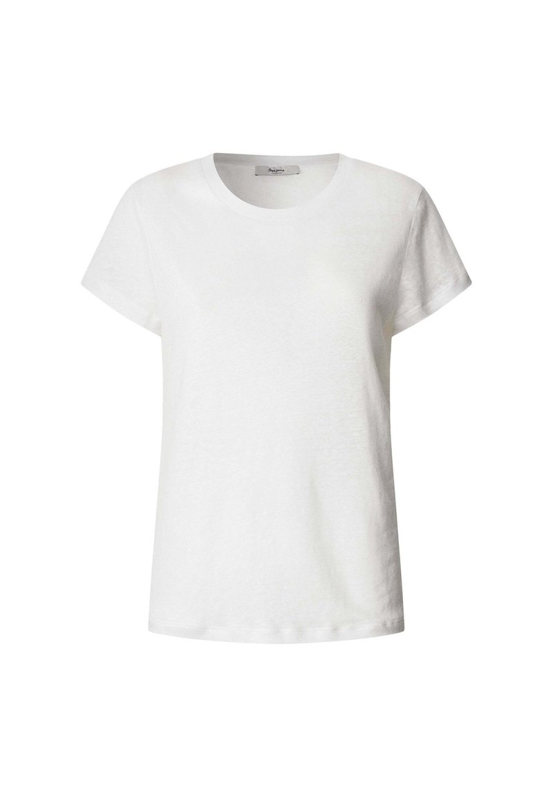 Pepe Jeans T-shirt basic wit Pepe Jeans T-shirt basic wit