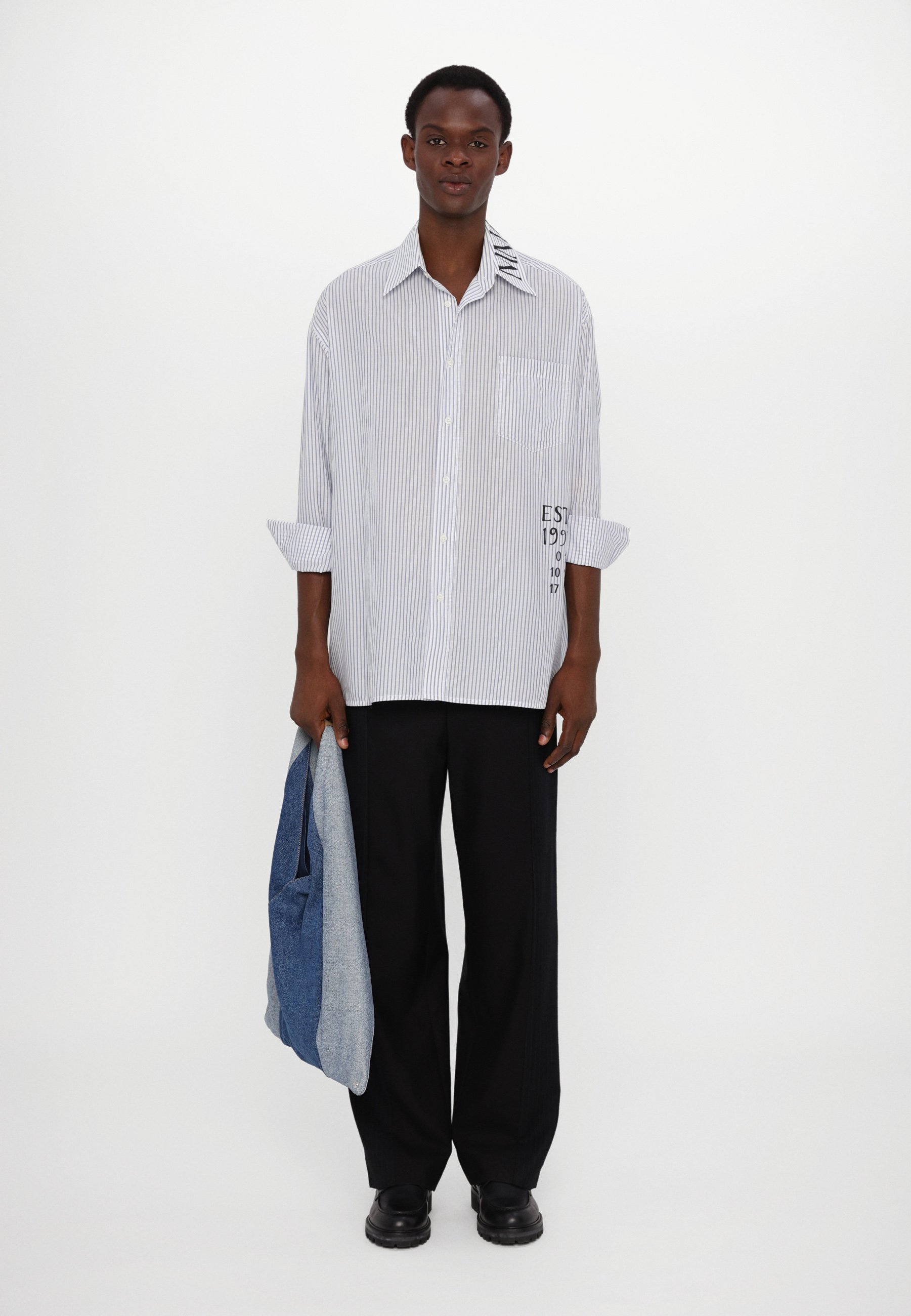 MM6 Maison Margiela LONG SLEEVED SHIRT - Camicia - white