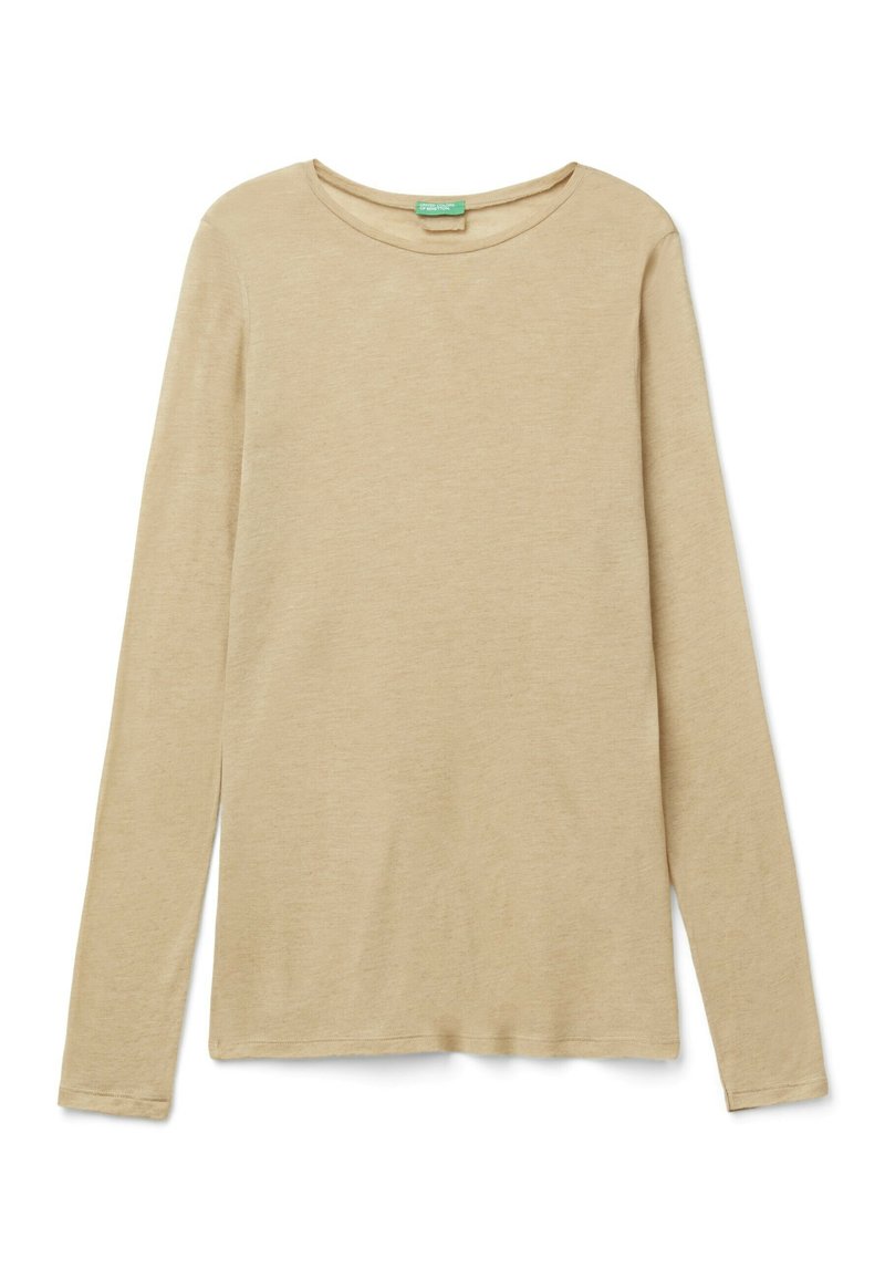 United Colors of Benetton Longsleeve beige United Colors of Benetton Longsleeve beige
