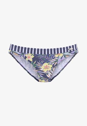 Bikini bottoms - marine/zitrone