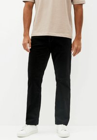 Next 5 POCKET STRAIGHT TROUSERS REGULAR FIT - Bukser - black
