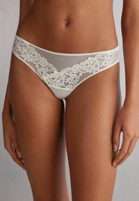 Intimissimi - PRETTY FLOWERS - String - elfenbein powder white Miniatuurafbeelding 1