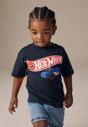 Next, REGULAR FIT - HOT WHEELS SHORT SLEEVE T-SHIRT  . - T-shirt imprimé - navy