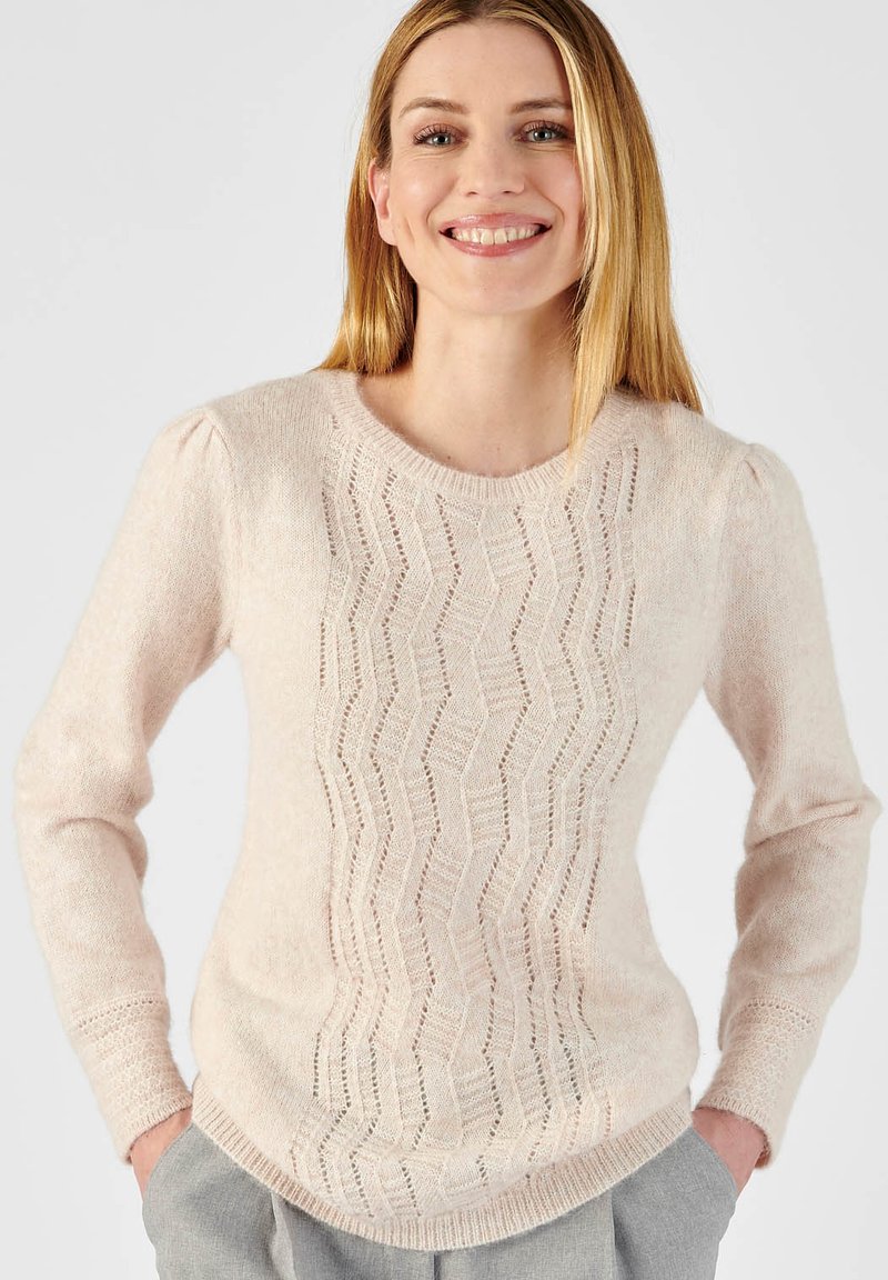 Damart Pullover - rose chiné
