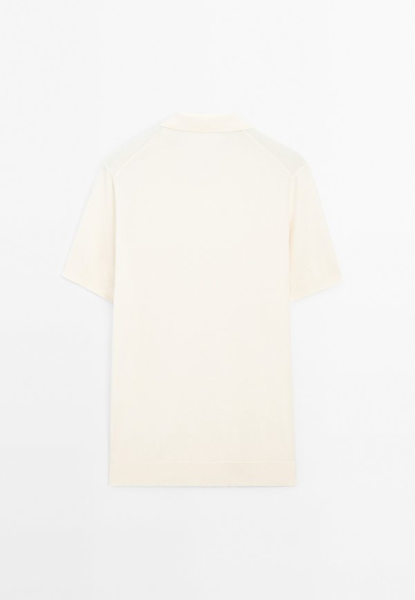 SHORT SLEEVE - Polo shirt - mottled beige2