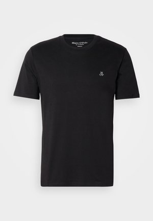 Marc O'Polo SHORT SLEEVE LOGO PRINT - Basic T-shirt - black