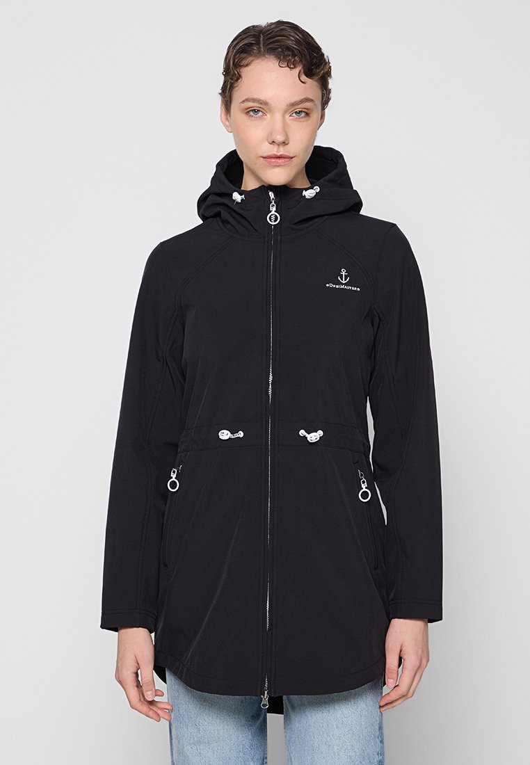 dreimaster Parka zwart