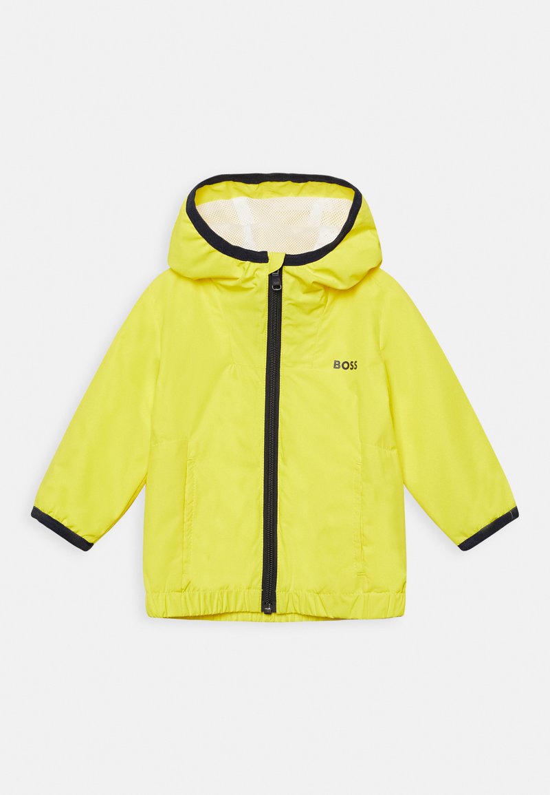 Kinder Jacken | BOSS Kidswear HOODED WINDBREAKER Übergangsjacke pollen/gelb - BP37691 Kinder Jacken | BOSS Kidswear HOODED WINDBREAKER Übergangsjacke pollen/gelb - BP37691