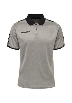 Hummel, HMLAUTHENTIC FUNCTIONAL  - Poloshirts - grey melange