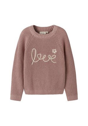 Lil' Atelier REGULAR FIT - Trui - misty rose