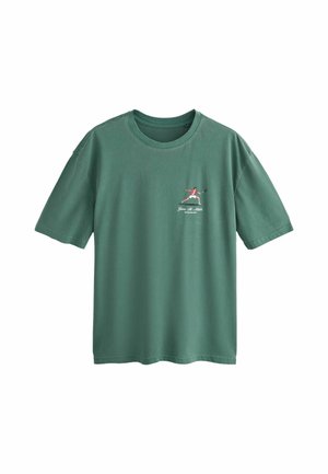 Next, REGULAR FIT - SPORTS GRAPHIC LICENCE T-SHIRT . - Printtipaita - green dunlop tennis