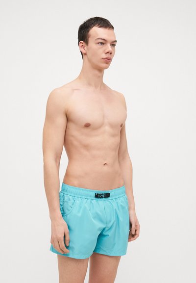MOSCHINO SWIM SHORT BOXER - Calções de banho - light blue