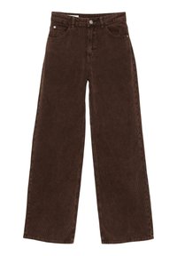 WIDE - Wide leg - brown