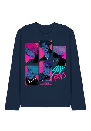KPOP DEMON HUNTERS SAJA BOYS  - Long sleeved top - dark blue