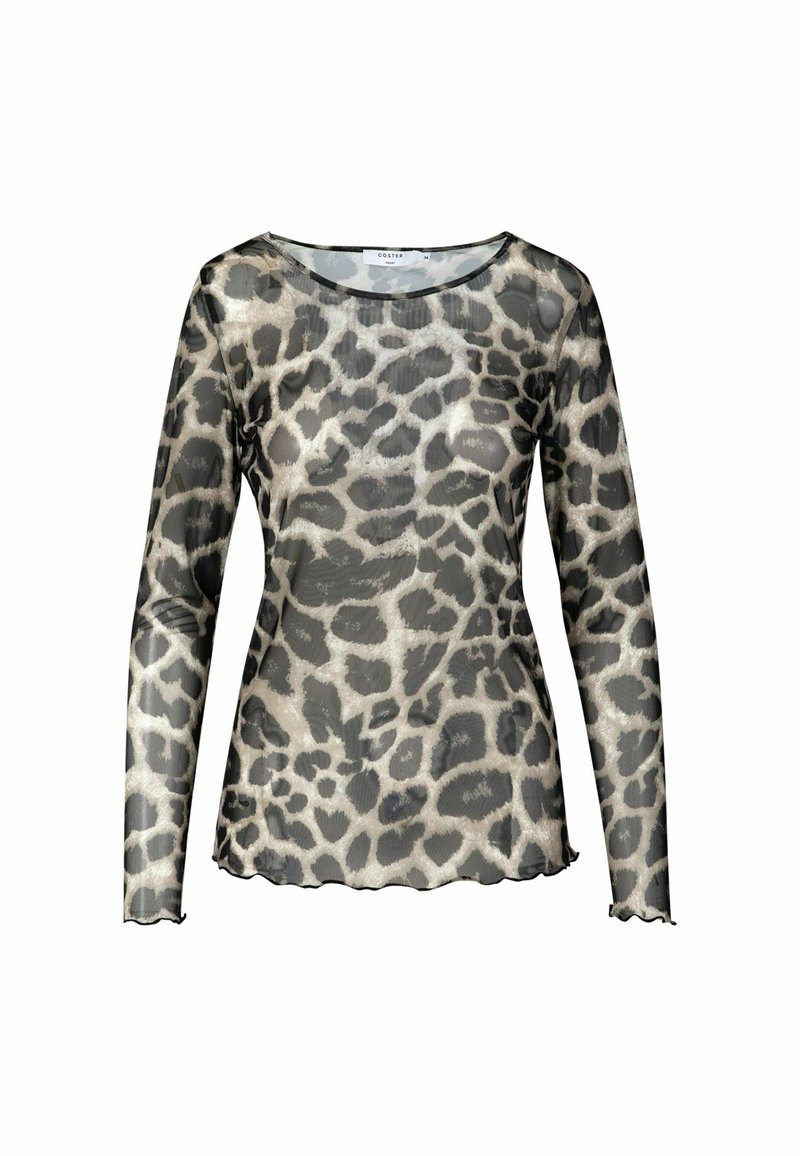 Coster Copenhagen EVE - Blouse - big leo print -/brown - Zalando.ie