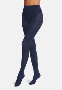 Wolford DE LUXE 66 COMFORT - Strumpbyxor - navy opal
