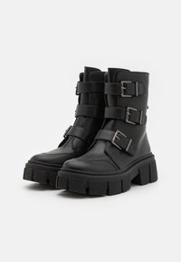 Even&Odd Cowboy/biker ankle boot - black