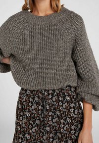Oui Jumper - mottled grey