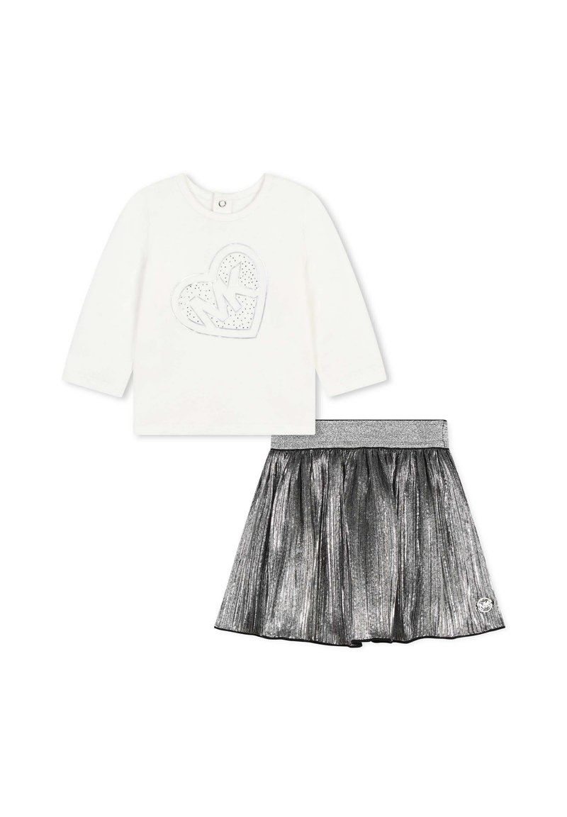 Michael Kors Kids Longsleeve zilverkleurig Michael Kors Kids Longsleeve zilverkleurig