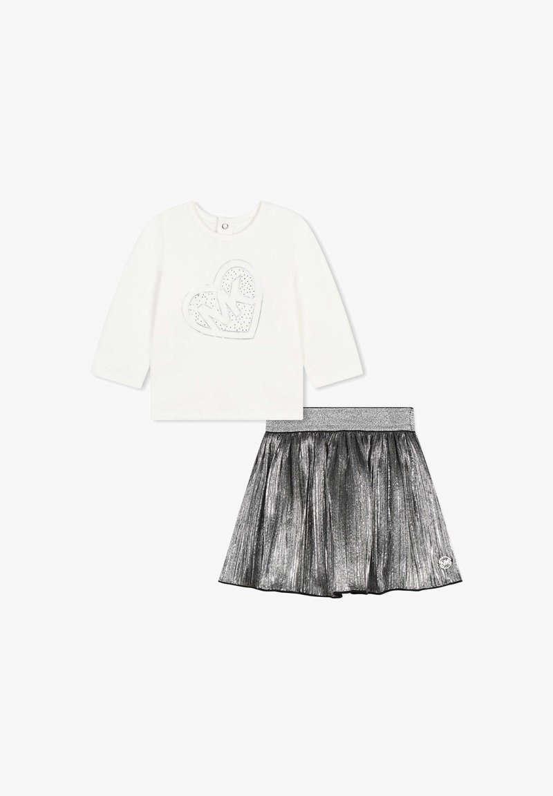 Michael Kors Kids SET - Jupe trapèze - silver