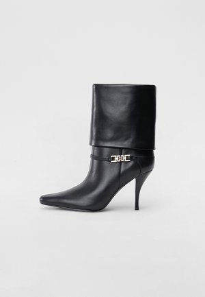 NIXXIE - Bottines à talons hauts - black