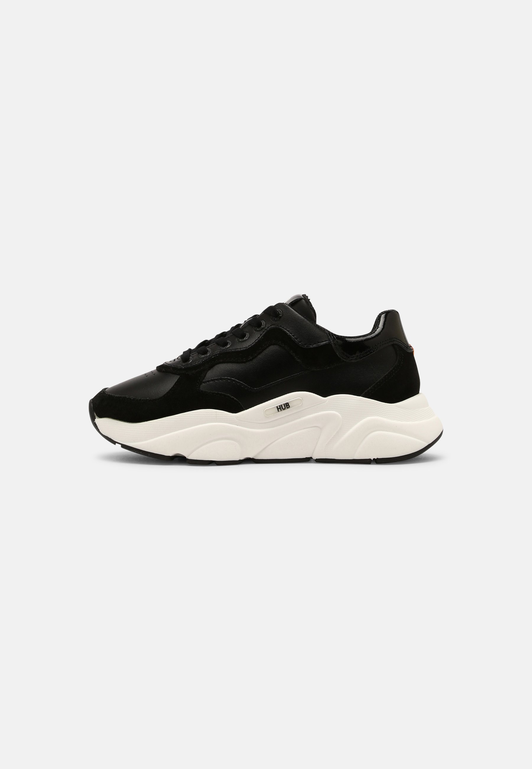 HUB ROCK - Sneakers laag - black/off white/zwart - Zalando.nl