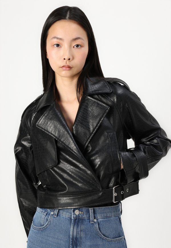 ONLKIRA JACKET - Faux leather jacket3