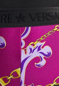 Versace Jeans Couture CHAIN - Tajice-hlače - plum/crimson