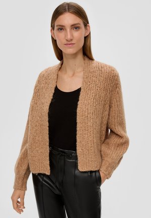 Strickjacke - senf