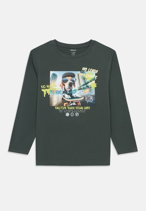 NKMVOTO - Camiseta de manga larga - dark green