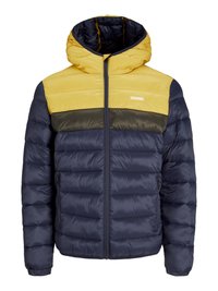 JJVINCENT PUFFER HOOD - Viegla jaka - yolk yellow
