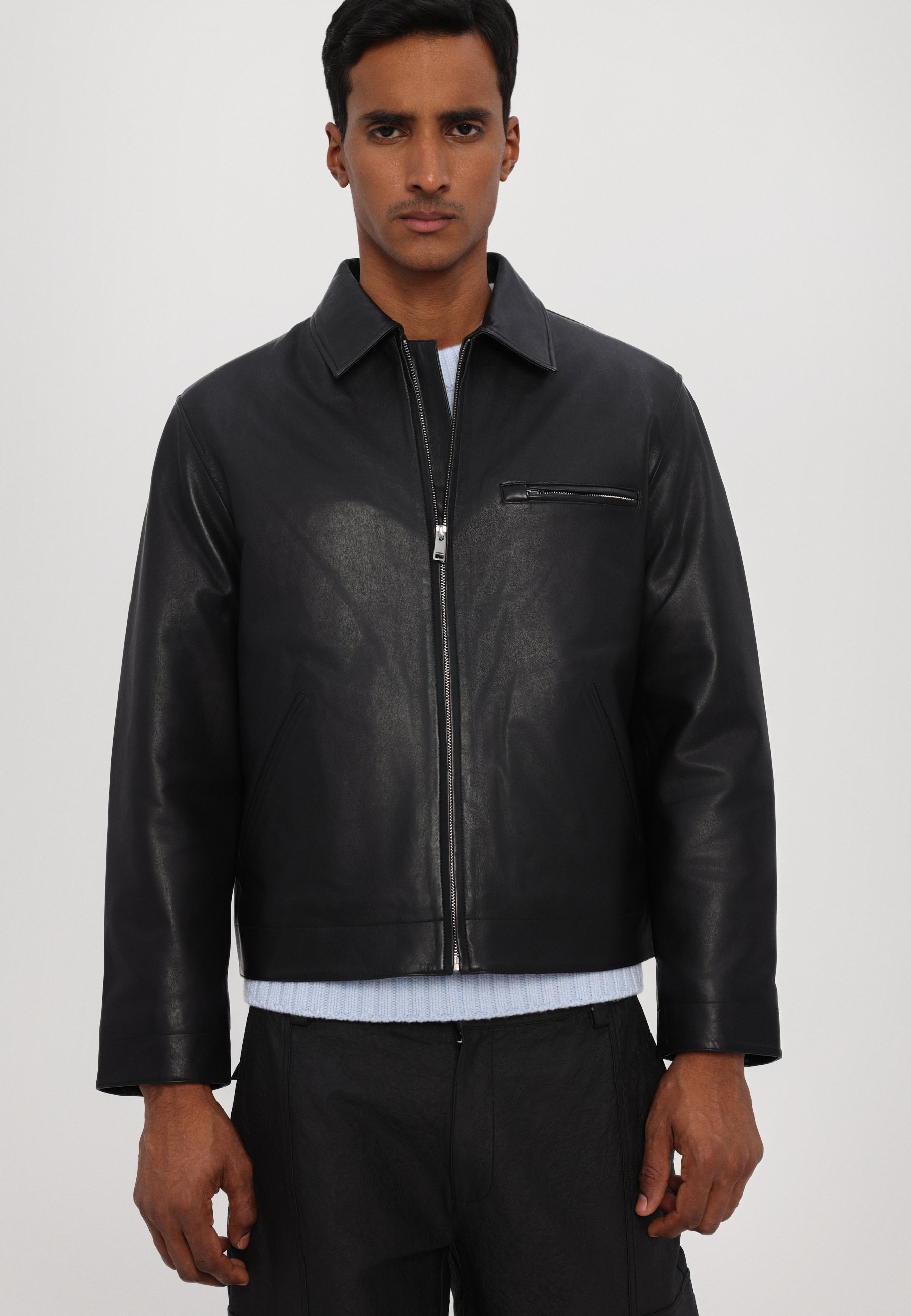 Theory Soft Leather Zip Up JKT セオリー　レザー Theory Soft Leather Zip Up JKT セオリー レザー 【公式通販】