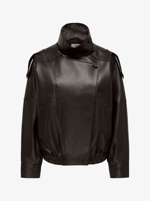 JDY, BLOUSONJACKE JDYRAYE BLOUSONJACKE - Imitatieleren jas - chocolate torte
