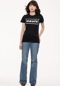 Paradiso Clothing DECCA BAND LOGO  - Print T-shirt - black