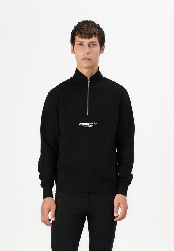JORVESTERBRO QUARTER ZIP - Sweatshirt - schwarz